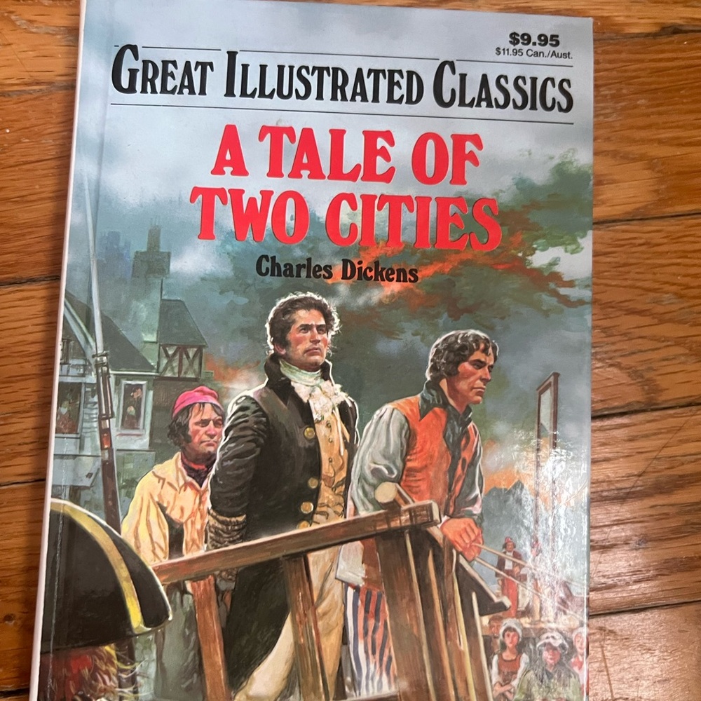 A Tale of Two Cities Illustrated Classic Book